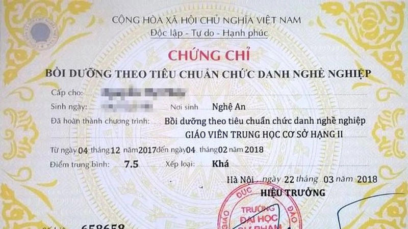 Chức danh Giáo dục