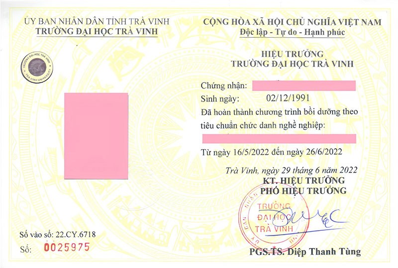 Đào tạo chứng chỉ bồi dưỡng chức danh nghề nghiệp y tế chuẩn Bộ Y tế